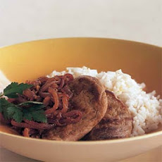 Pork Medallions in Caribbean Nut Sauce