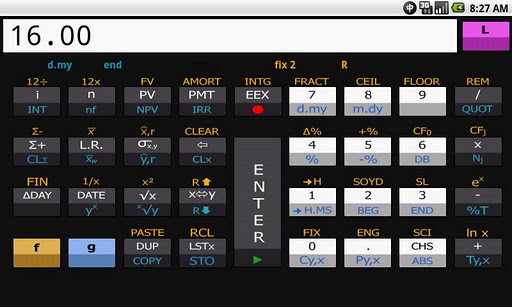 Scientific Financial RPN calc