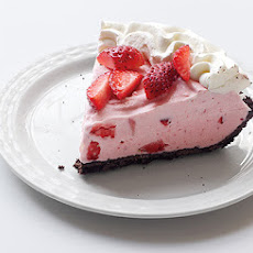 Strawberry-Chocolate Freezer Pie