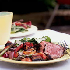 Tenderloin with Grilled Antipasto Vegetables