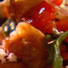Panzanella with Feta and Basil