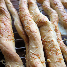 Cheese and Rosemary Breadsticks
