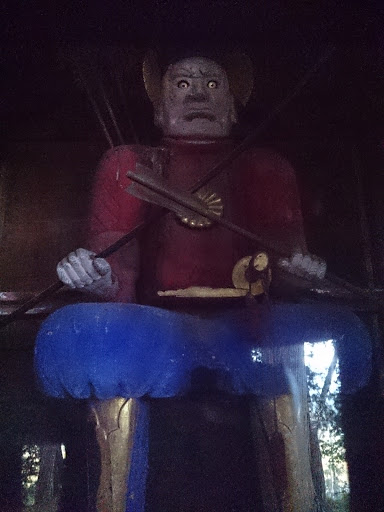 船形神社 左大神像(Funagata Shrine Sadaijin Statue)