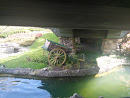 Disney Wagon Under Bridge