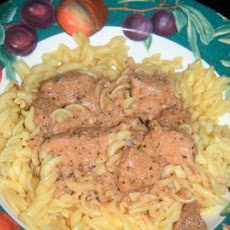 Saffron Fettuccine