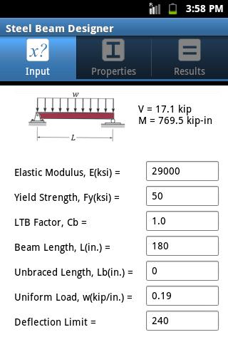 Steel Beam Designer Lite