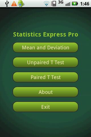 【免費生產應用App】Statistics Express Pro-APP點子