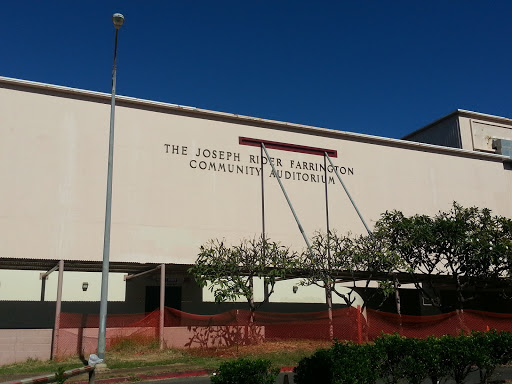 Joseph Rider Farrington Community Auditorium 