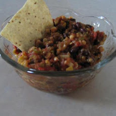 Roasted Vegetable Black Bean Salsa