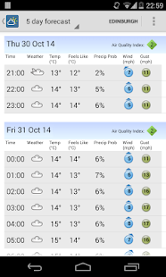 Weather Forecast: UK Free screenshot for Android