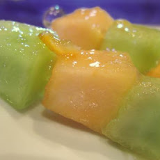 Melon With Sweet Lime Dressing