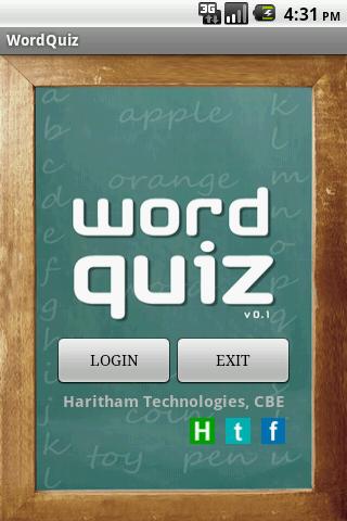 Knowledge Word Quiz