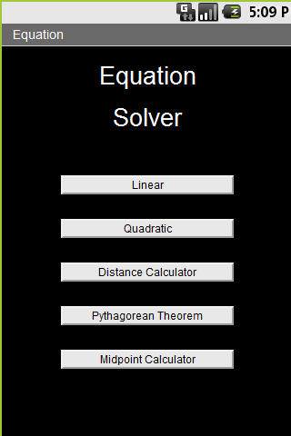 Equation Finder