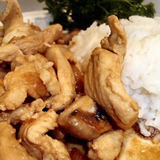 Asian Chicken With Mushrooms