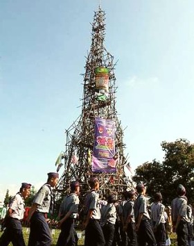 Shiang Yang 219th Kinta Open Troop Malaysian Book of Records 40m Tower