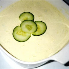 Cucumber Sour Cream Congealed Salad