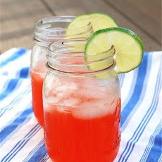 Strawberry Vodka Lime Coolers