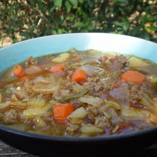 Soul Warming Veggie Beef Soup