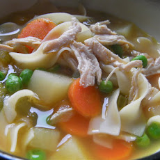 30 Minute Chicken Noodle Soup (From Foodtv, Rachael Ray)