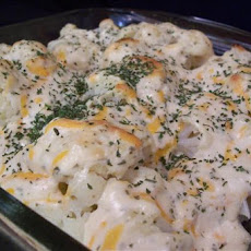 Saucy Cauliflower, low fat