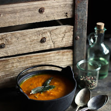 Roasted Kabocha Squash Soup