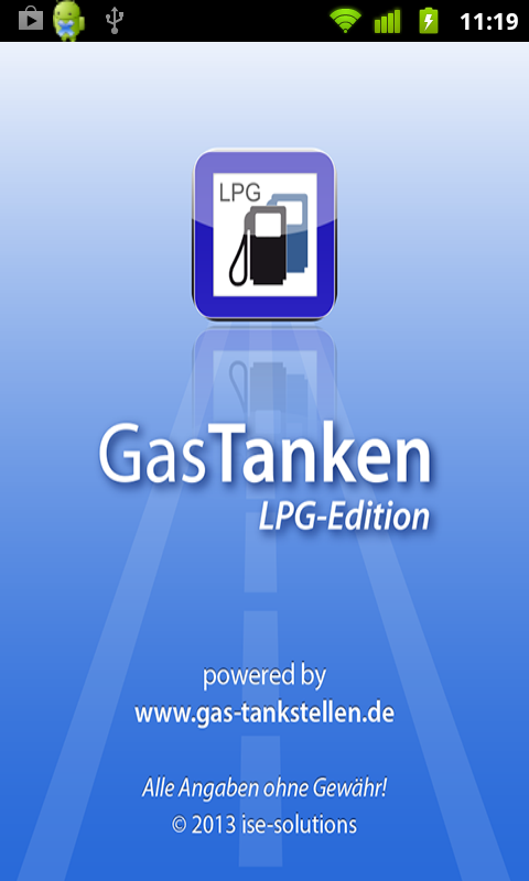Android application GasTanken LPG-Edition screenshort