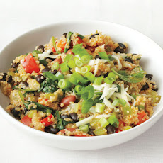 Quinoa and Bean Pilaf