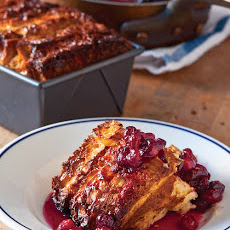 Cranberry-Maple Bread Pudding