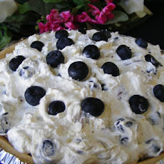 Marguerite's Creamy Blueberry Pie