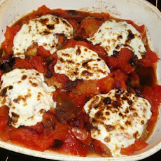 Oven-Baked Chicken With Fresh Mozzarella & Tomatoes