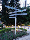 Hong Kong Park Signpost 