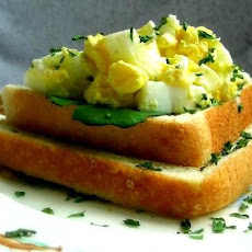 Egg Salad - Either As a Salad or on Toasted Bread