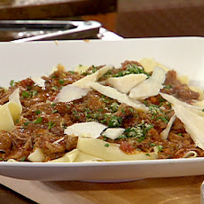 Pappardelle with 