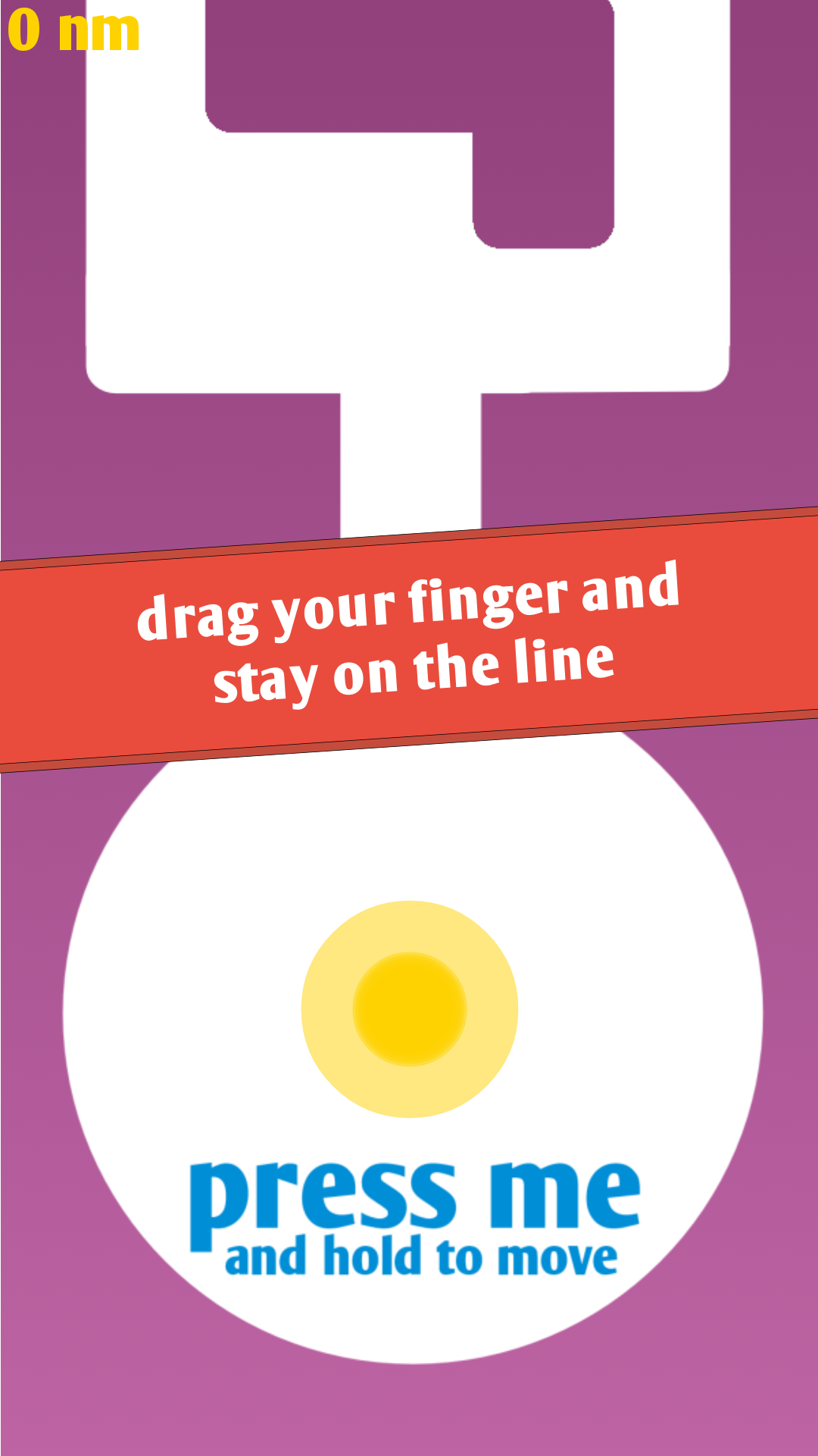 Android application Follow The Line screenshort