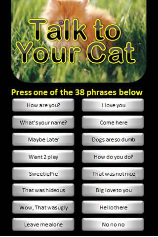 Cat Lingo - talk to your cat