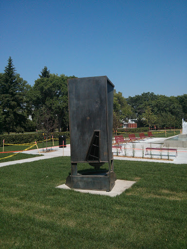 Metal Sculpture 9 In Borden Park 