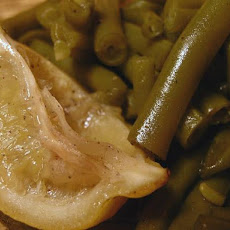 Lemon Pepper Green Beans