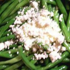 Snow on the Mountain Green Beans