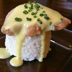 Poached Salmon with Hollandaise Sauce