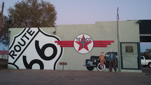 Texaco Mural