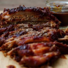 Southwestern Barbecued Brisket with Ancho Chile Sauce