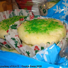 Key Lime Shortbread Cookies