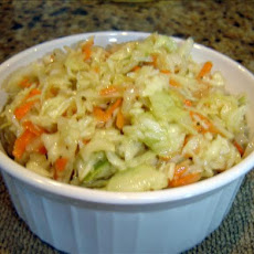 Kittencal's Marinated Oil and Vinegar Coleslaw