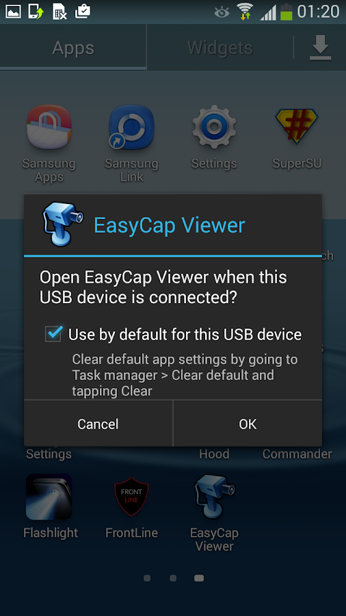 Easycap Viewer — приложение на Android