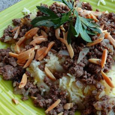 Timman Z'affaran (Iraqi Saffron Rice With Meat)