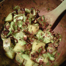 Warm Herbed Colcannon Salad