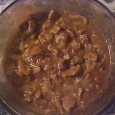 Brown Gravy Round Steak