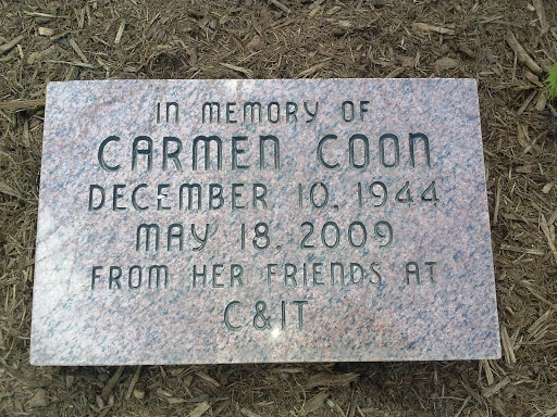 Carmen Coon Plaque