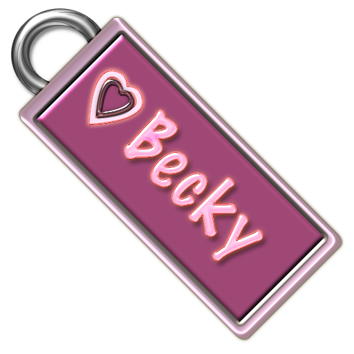 Becky Name Tag LOGO-APP點子