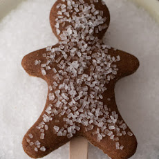 Gingerbread Man Cookies (on sticks!)